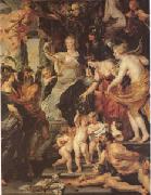 Peter Paul Rubens The Happiness of the Regency (mk05) oil painting